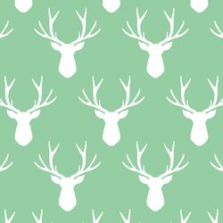 Stag Silhouette in Sprout