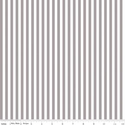 1/4" Stripe in Gray