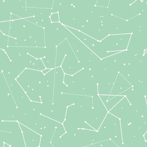Star Charts in Seaglass