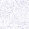 Paperie in Mermaid Purple on White