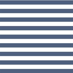 Horizontal Candy Stripe in Midnight