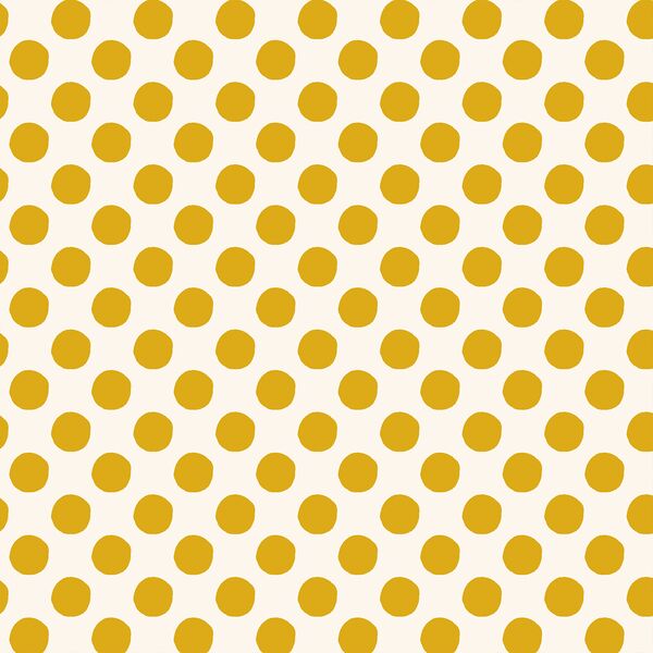 Polka Dot in Goldenrod