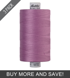 Cachet (9141-0052) - Silk Finish Cotton 40wt - 1094 Yards (3 Pack)