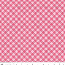 Gingham in Raspberry
