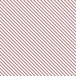 Wintertide Stripe in Holly Berry on White