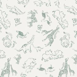 Zoo Animals in Sage