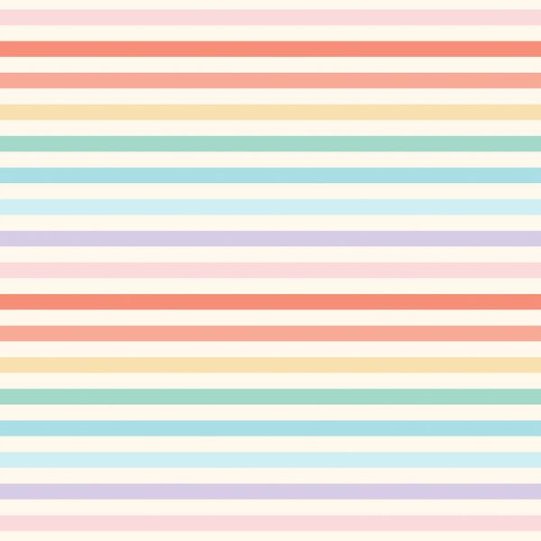 Rainbow Stripe in Morning