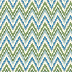Vintage Flames in Blue