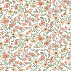 Small Gracious Garden in Pastel