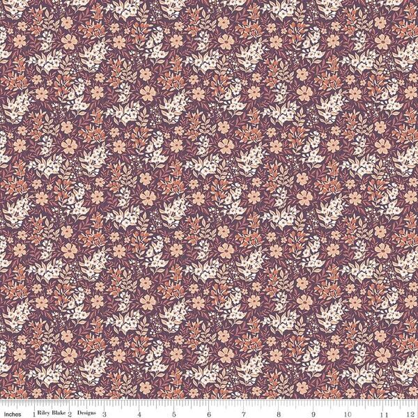 Ditsy Floral in Purple