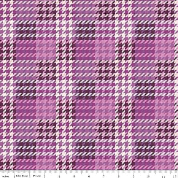 Plaid in Purple
