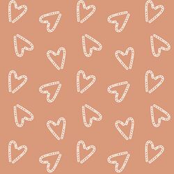 Peppermint Hearts in Pink Peppermint