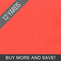 Cotton Couture in Clementine - 12 Yard Bolt