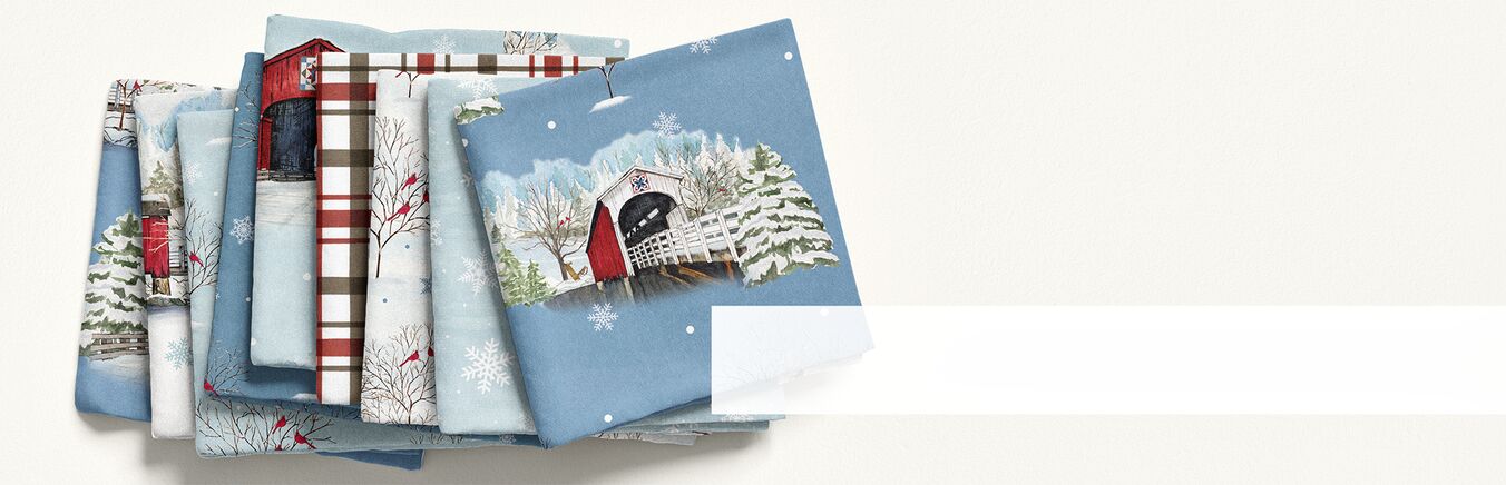Covered Bridges in Winter Preview Image