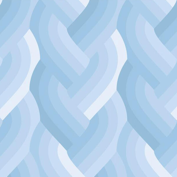 Braid Ombre in Light Blue