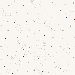 Vintage Mini Dots in Moonlit Lace