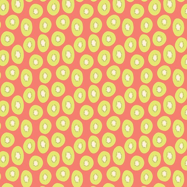 Little Kiwi Crush in Bright Coral