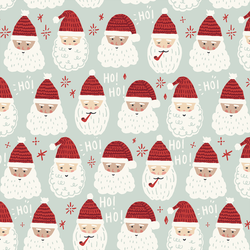 Father Christmas in Milky Green