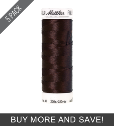 Chocolate (3406-1876) - Poly Sheen - 220 Yards (5 Pack)