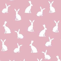 Cottontail Silhouette in Carnation