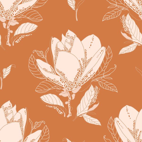 Magnolias in Caramel