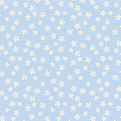 Floral in Blue