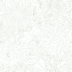 Paperie in Pastel Sage on White