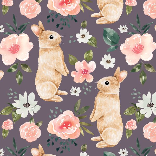 Bunny in Plum