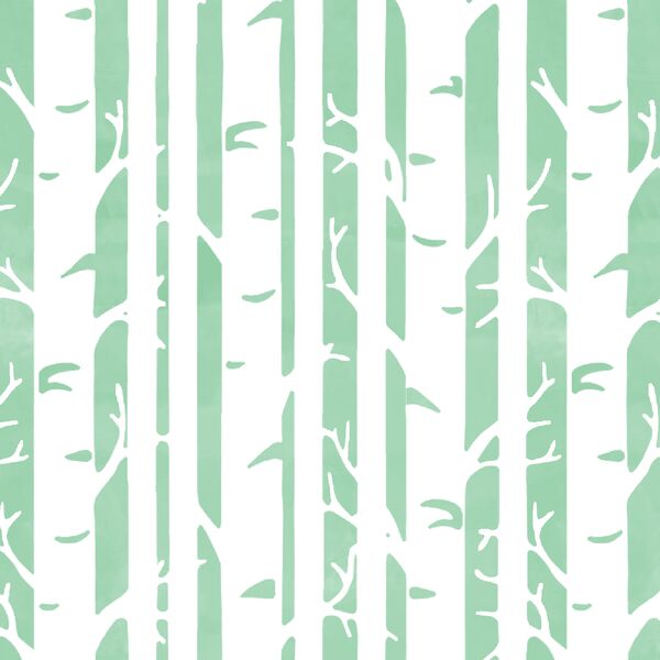 Birches in Seaglass