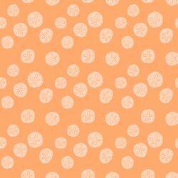 Sand Dollars in Sunrise Orange