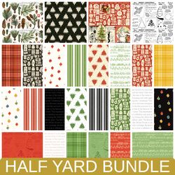 Classic Christmas Half Yard Bundle