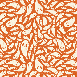 Ghostly Gaze in Chrysanthemum Orange