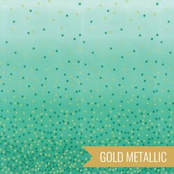 Ombre Confetti Metallic in Teal