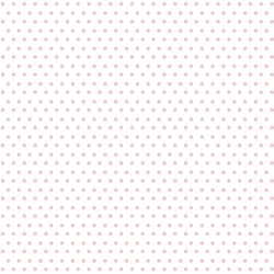 Winter Dot in Sweet Pink on White
