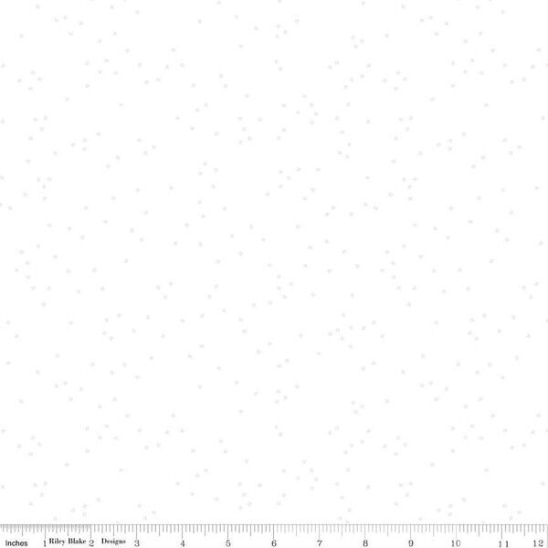 Blossom Tone on Tone in White