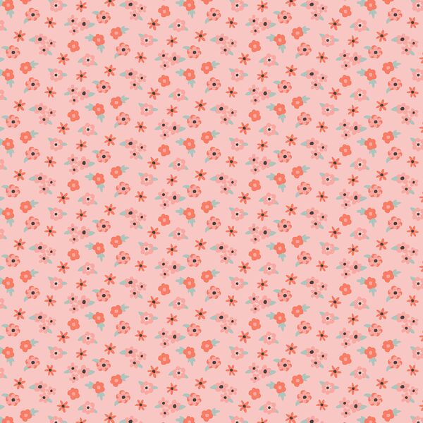 Mini Floral in Spring Pink