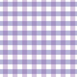 Gingham in Purple Factor