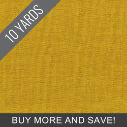 Artisan Cotton Yarn-Dye in Yellow Copper - 10 Yard Bolt