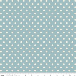 Button Spot in Blue