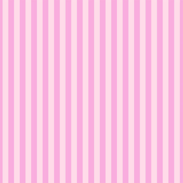 Little Umbrella Stripe in Bubble Gum
