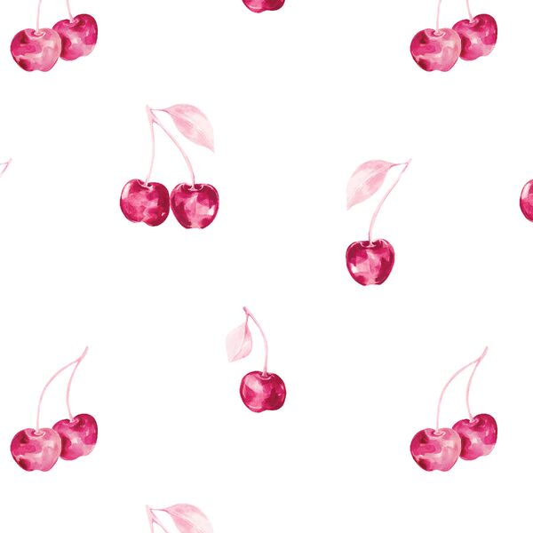 Simple Cherries in Blooming