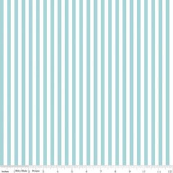 1/4" Stripe in Aqua