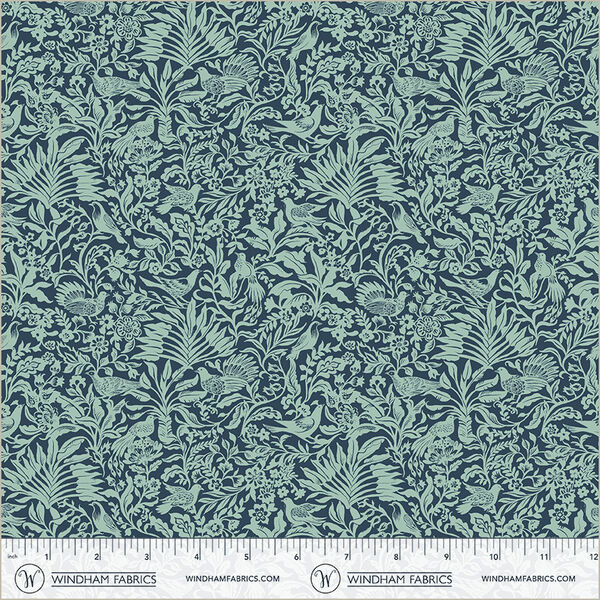 Aviary in Prussian/Mint