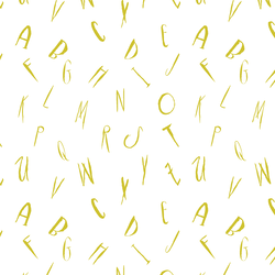 Letters in Chartreuse