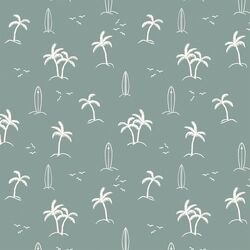 Palm Beach in Pewter Blue