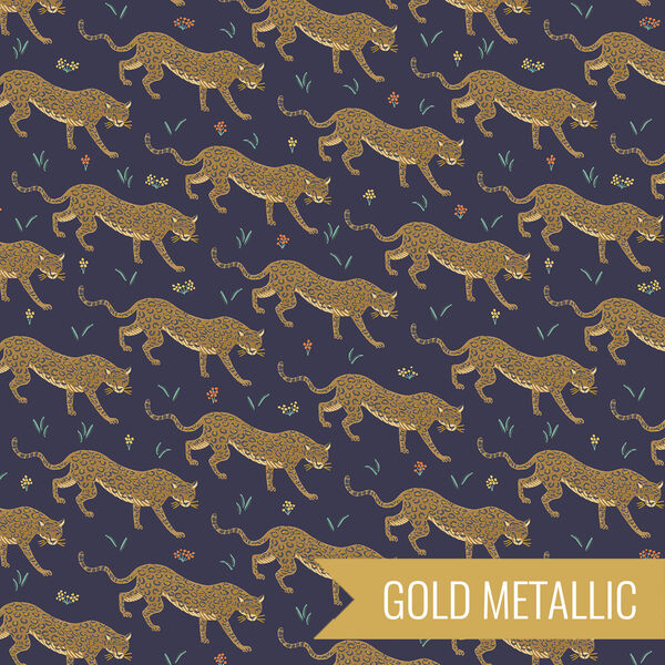 Jaguar in Navy Metallic