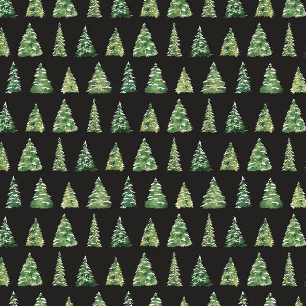 Tree Farm in Midnight