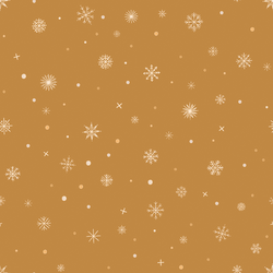 Snowflakes in Golden