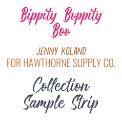 Bippity Bobbity Boo Sample Strip