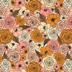 Bouquet of Roses in Evening Ramble